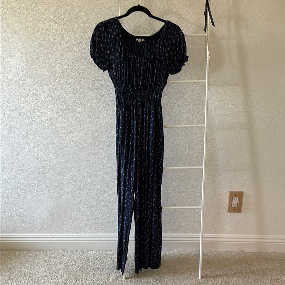 Madewell Navy Blue Maxi Dress